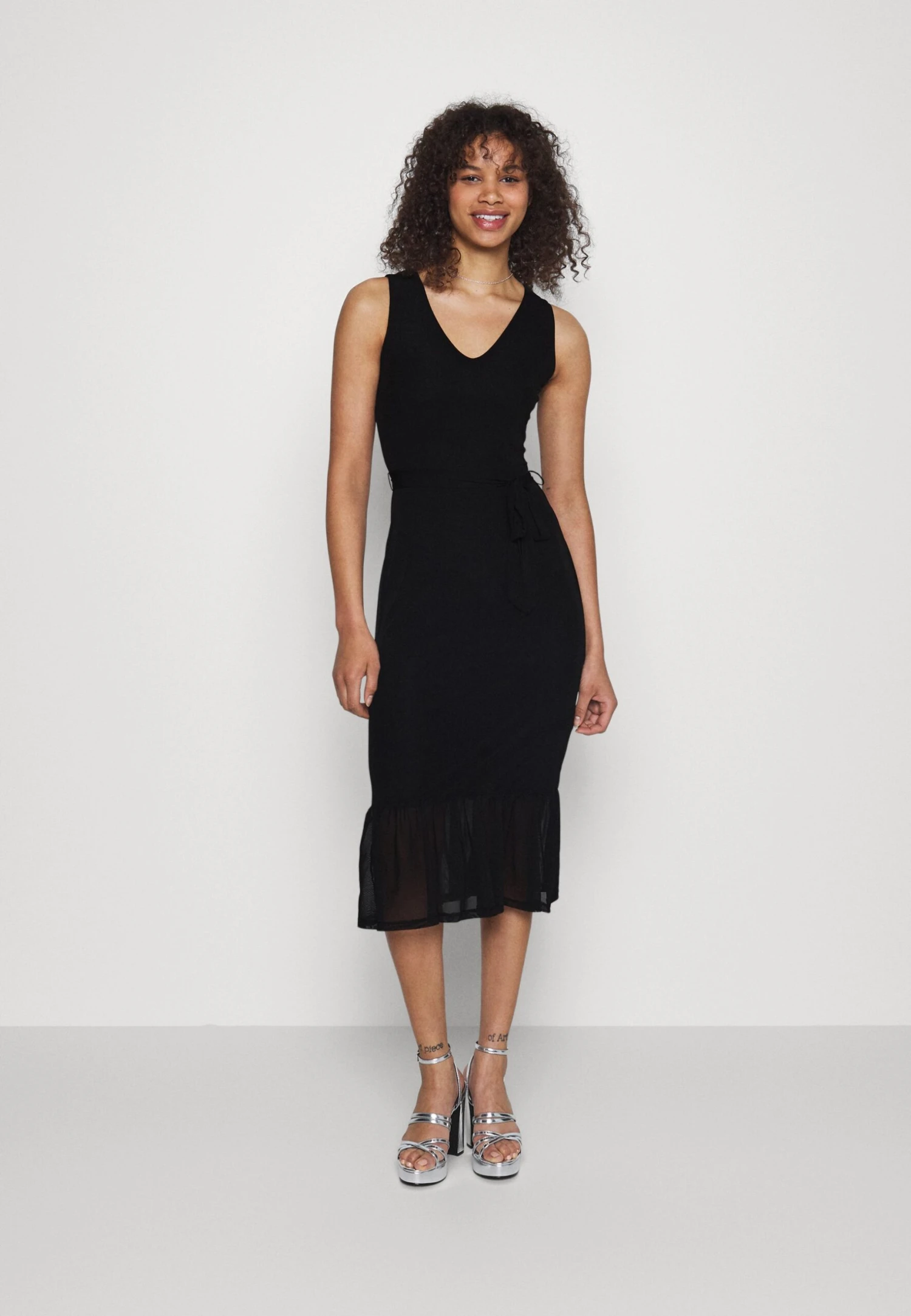 Etui-Jurk - Black 4 Etui-Jurk - Black - Afbeelding 2