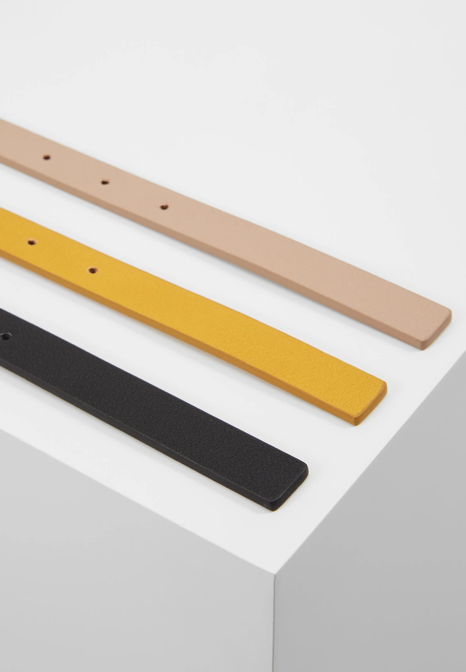 Anna Field 3 Pack - Tailleriem - Black/Yellow/Taup 7 Anna Field 3 Pack - Tailleriem - Black/Yellow/Taup - Afbeelding 5