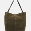 Anna Field Leather - Handtas - Khaki