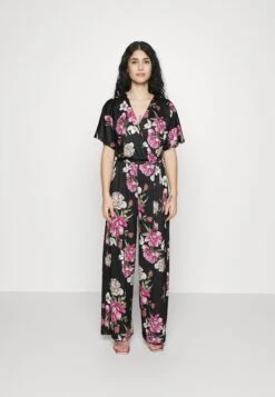 Jumpsuit - Black/ Multi-Coloured