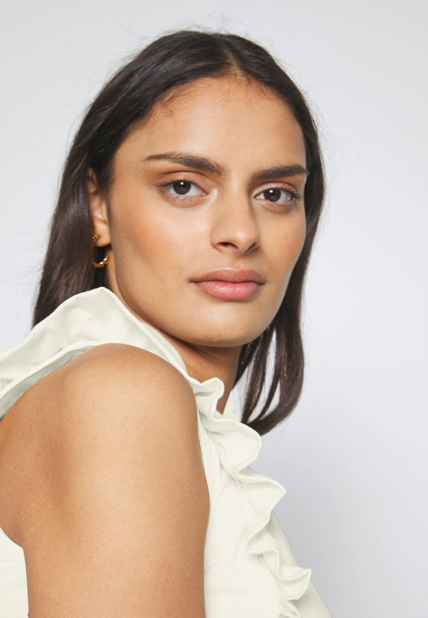 Anna Field T-Shirt Basic - Off White 6 Anna Field T-Shirt Basic - Off White - Afbeelding 4