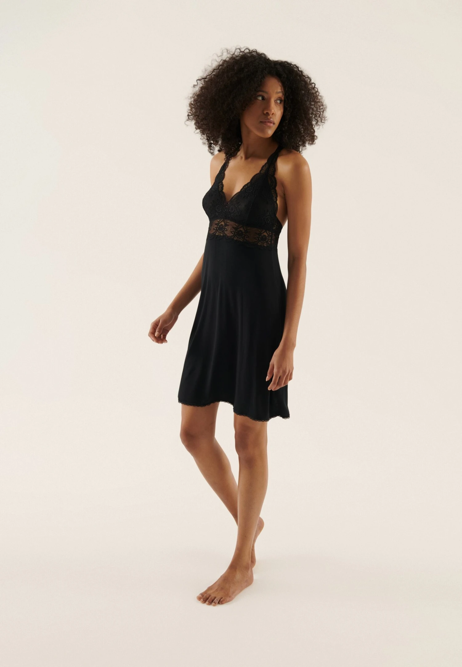 Anna Field Nachtjapon - Black 4 Anna Field Nachtjapon - Black - Afbeelding 2