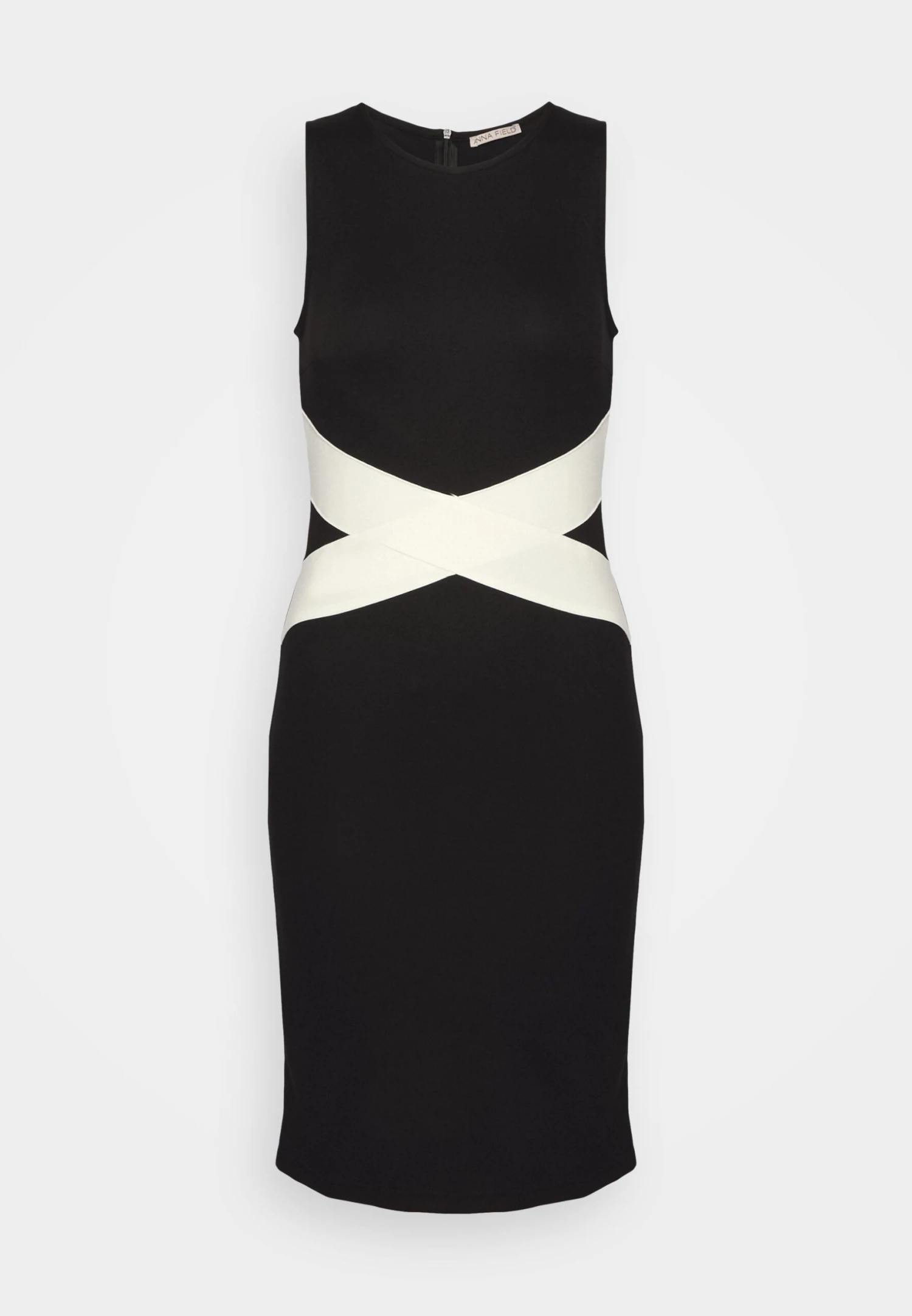 Anna Field Etui-Jurk - Black/White 8 Anna Field Etui-Jurk - Black/White - Afbeelding 6