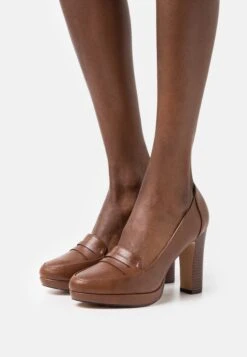 Anna Field Plateaupumps - Cognac
