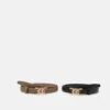 Anna Field 2Pack - Riem - Black/ Taupe -Anna Field c745e095fb2e4b4ba54e2f9f43b802c9