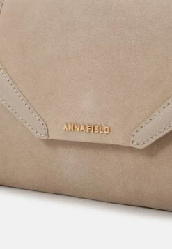 Anna Field Leather - Clutch - Taupe -Anna Field c933426553bb4831a448eeab65bcefad