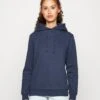 Hoodie - Mottled Dark Blue -Anna Field ca59353a53834294b85a760edbb4bf57
