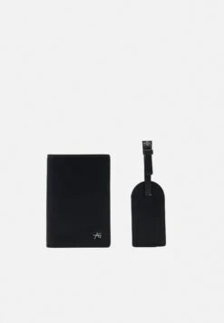 Anna Field Passport Case And Luggage Tag Set - Paspoorthouder - Black