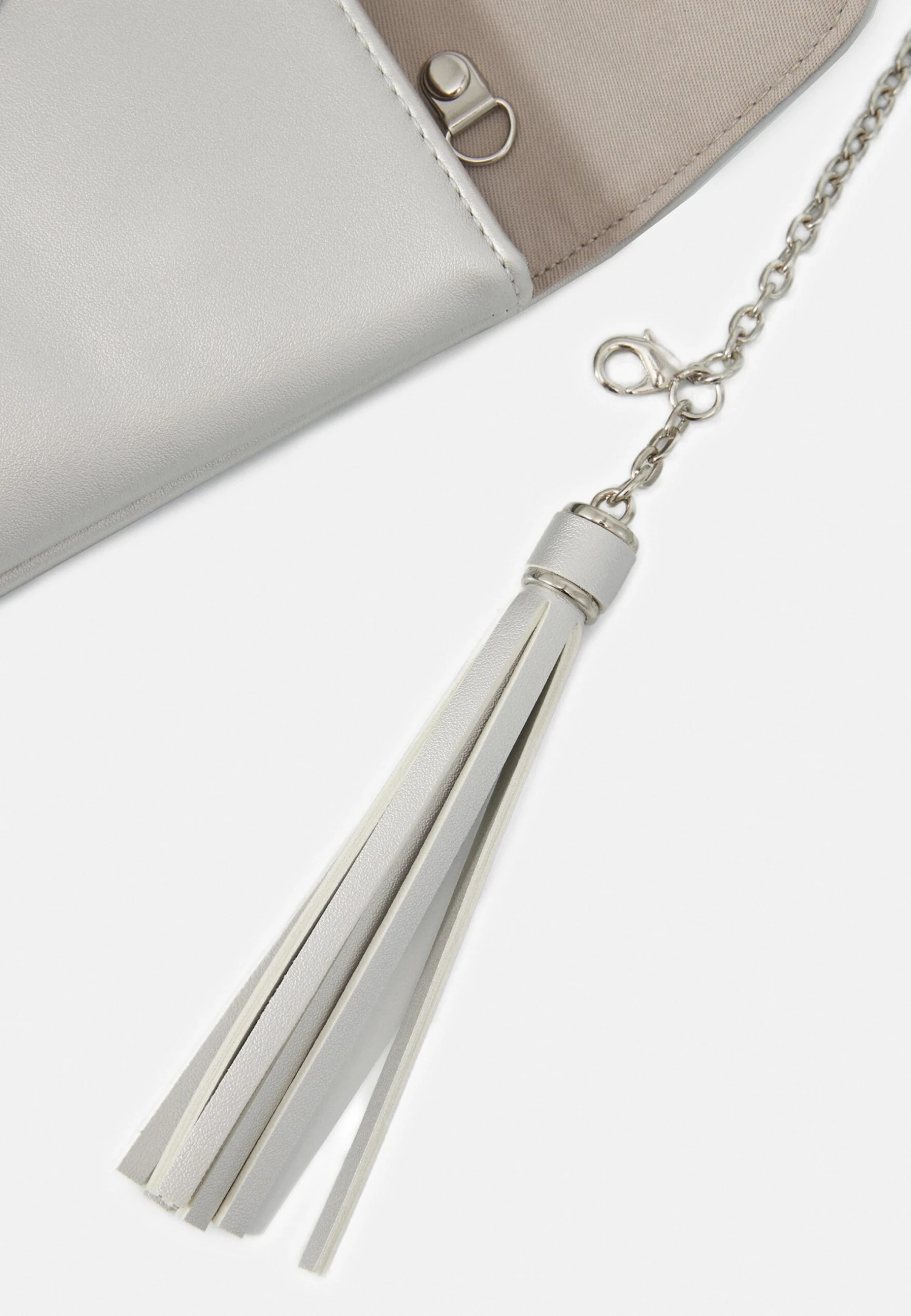 Anna Field Clutch - 971 - Silver-Coloured 6 Anna Field Clutch - 971 - Silver-Coloured - Afbeelding 4