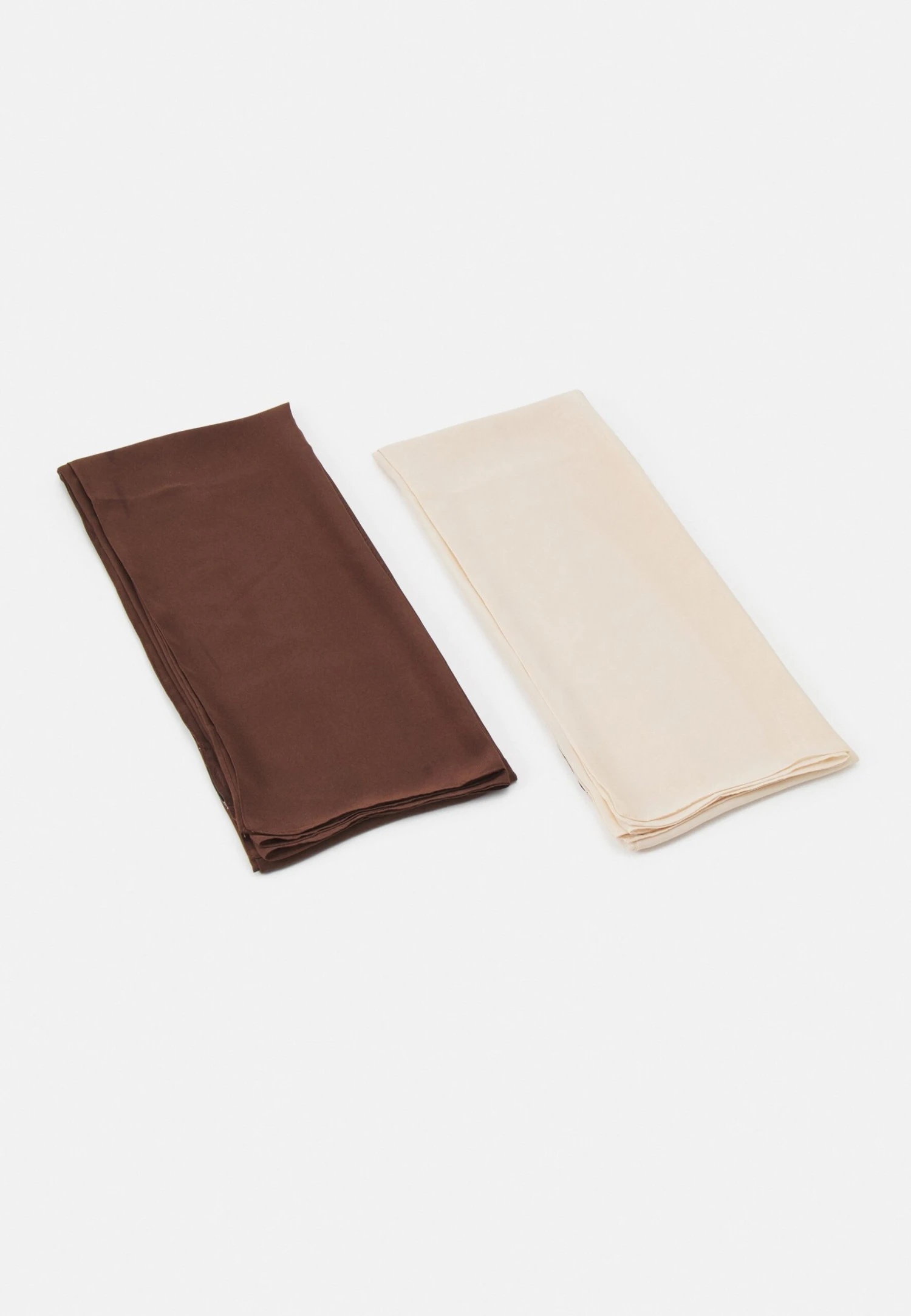 Anna Field 2 Pack - Hoofdbedekking - Off-White/Brown 3 Anna Field 2 Pack - Hoofdbedekking - Off-White/Brown