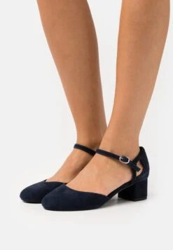 Leather - Klassieke Pumps - Dark Blue